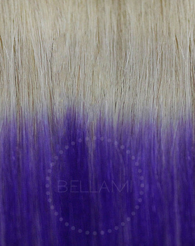 Ombre Purple Clip In Hair Extensions High Quality [ICP04]
