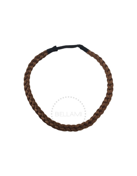 Braided Hairband Chestnut Brown (6)