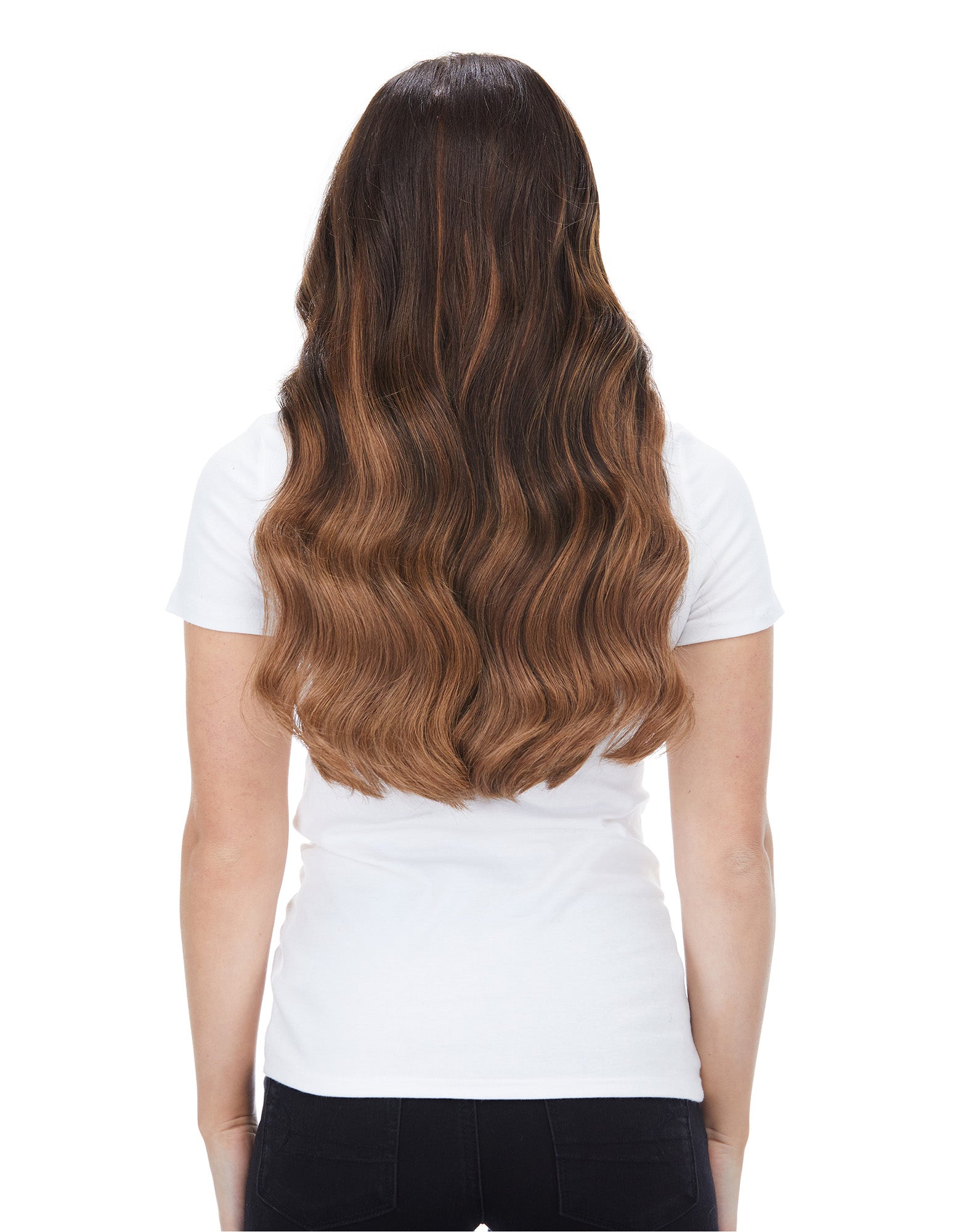 Bellissima 220g 22 Almond Brown 7 Hair Extensions BELLAMI Hair