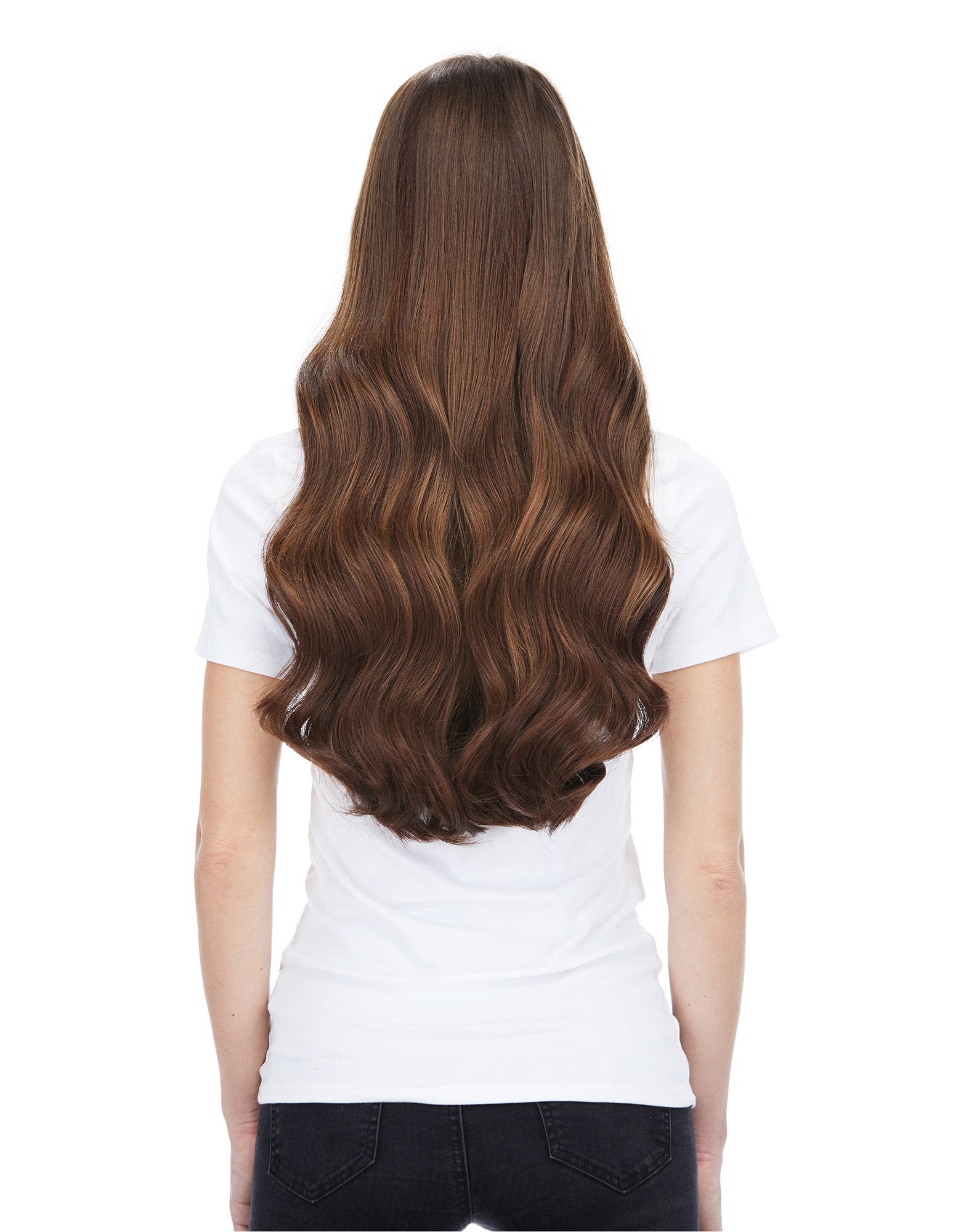 Bellissima 220g 22 Chocolate Brown 4 Hair Extensions BELLAMI